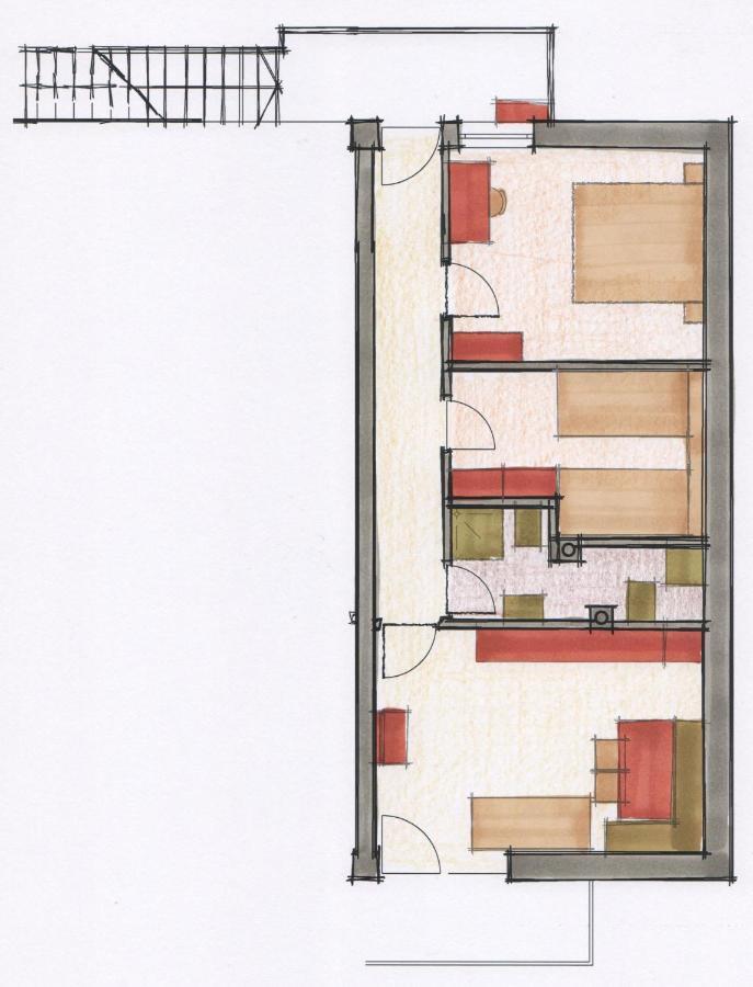 Haus Kargruber Apartment Santa Maddalena in Casies Ngoại thất bức ảnh