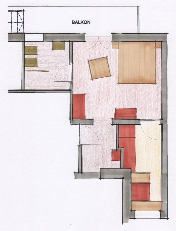 Haus Kargruber Apartment Santa Maddalena in Casies Ngoại thất bức ảnh